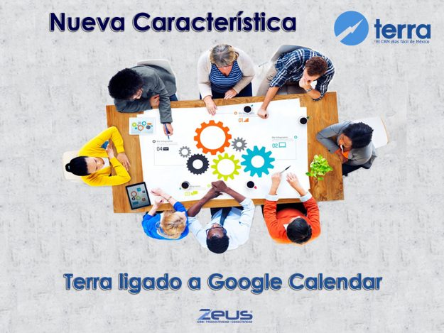 Terra ligado a Google Calendar