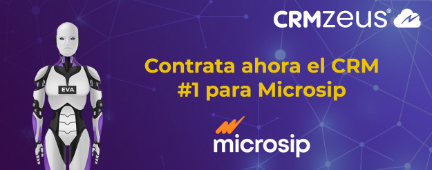 CRMZeus integrado a microsip CRMZeus conectado a Microsip